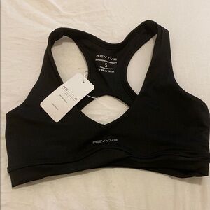 Revyve Black Sports Bra